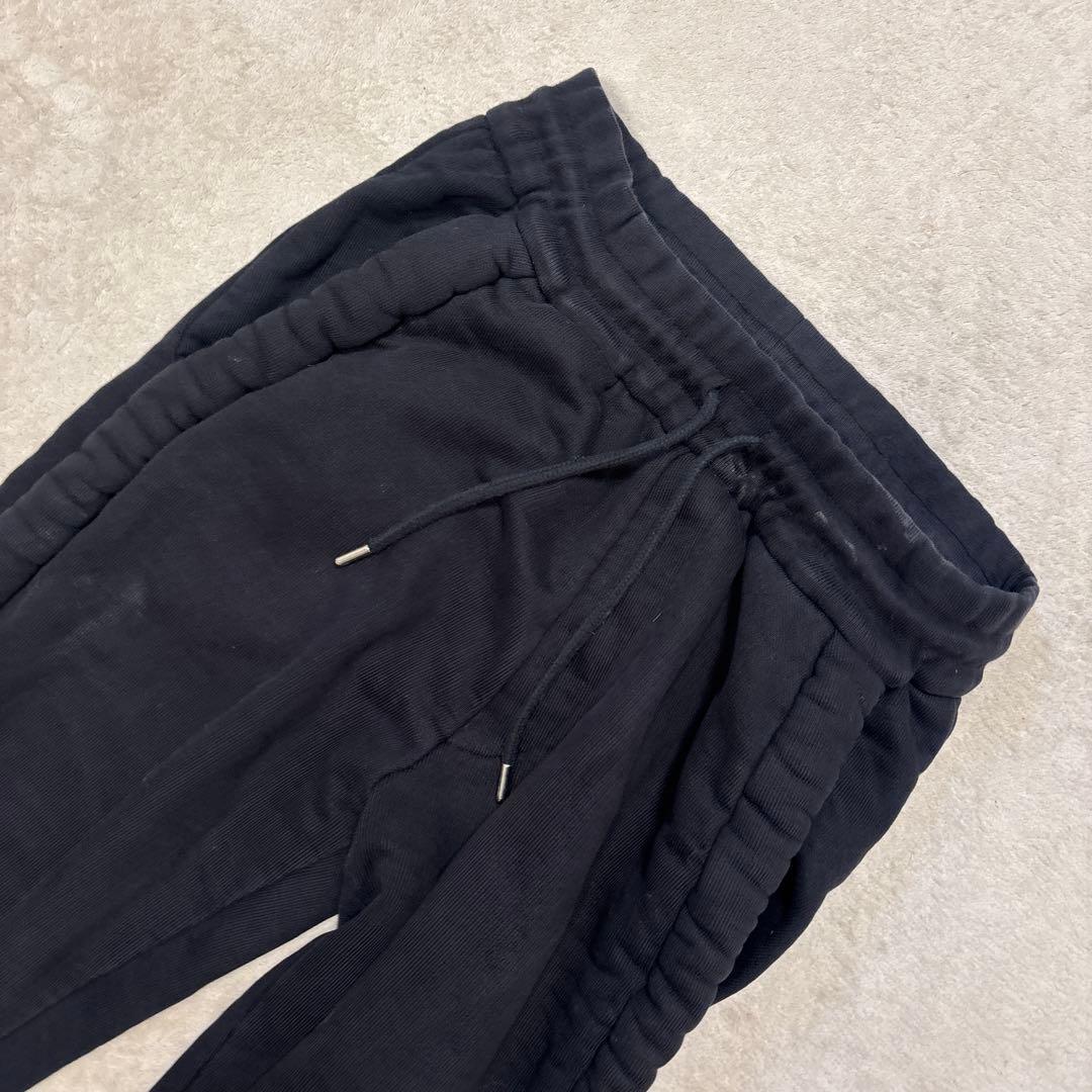 パンツ DRIES VAN NOTEN PADDED SWEAT PANTS BLACK