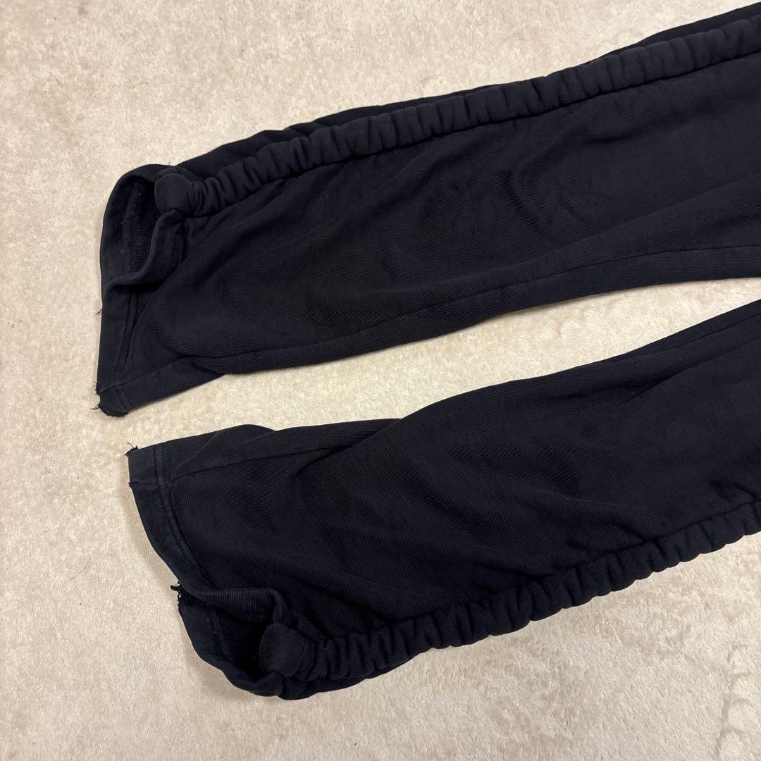 パンツ DRIES VAN NOTEN PADDED SWEAT PANTS BLACK