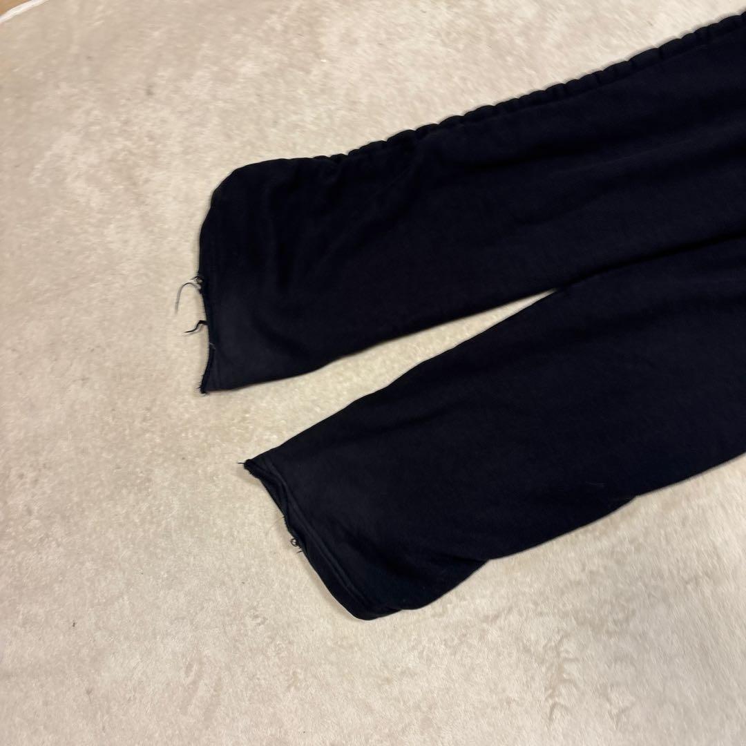 パンツ DRIES VAN NOTEN PADDED SWEAT PANTS BLACK