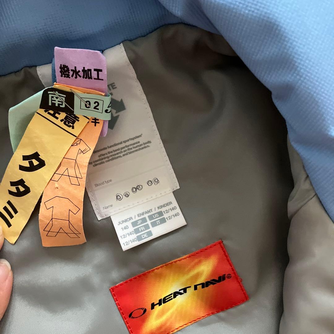 DESCENTE スキーウェア　140 ピンク ブラック