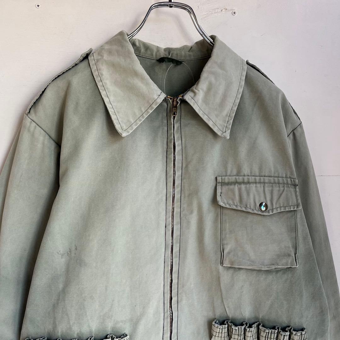 70s フレンチ ハンティングジャケット ユーロ ヴィンテージ ヨーロッパ 古着
