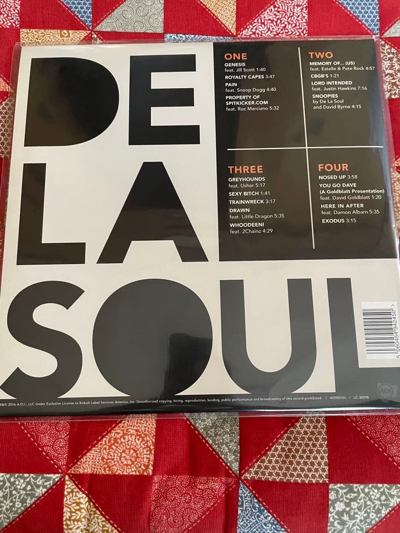 洋楽 and the ANONYMOUS NOBODY DE LA SOUL