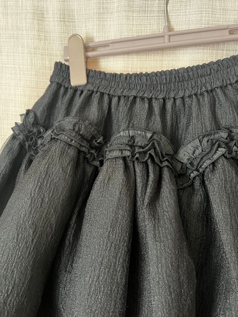 bibiy. 極美品！scarlet skirt ブラック