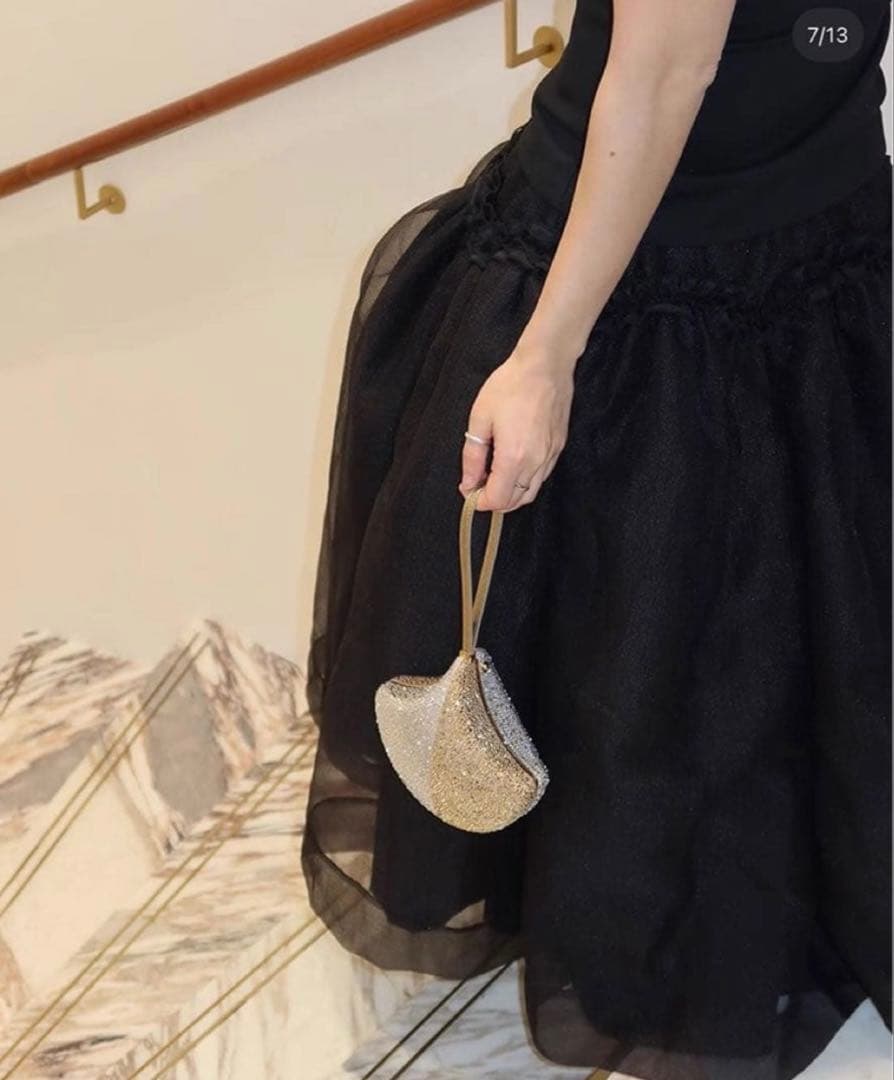 bibiy. 極美品！scarlet skirt ブラック