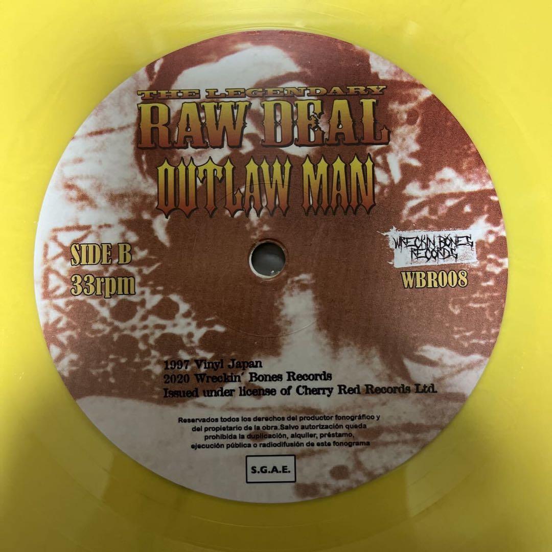 Legendary Raw Deal イエロー盤 サイコビリー ロカビリー