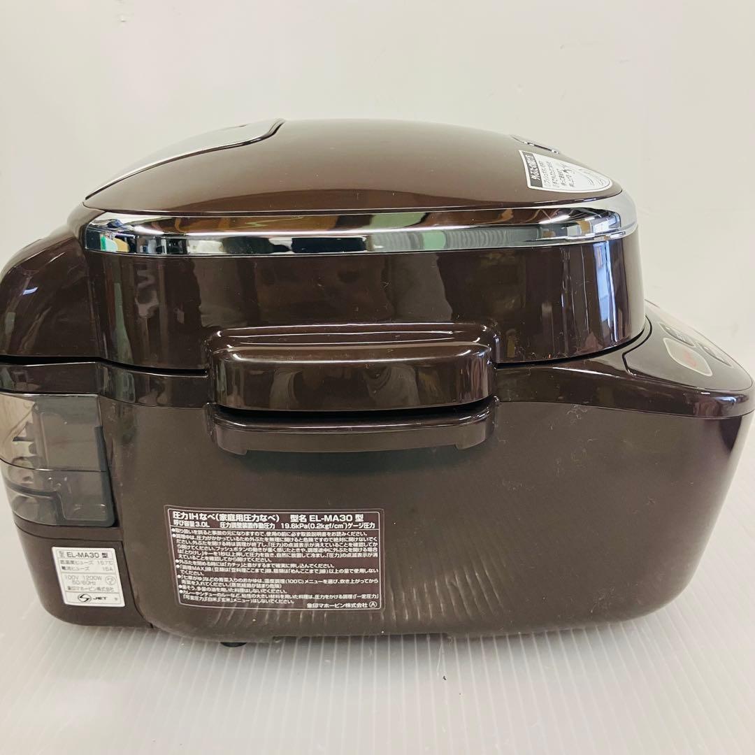 2r28 ZOJIRUSHI 圧力IHなべ EL-MA30 ブラウン 14年製