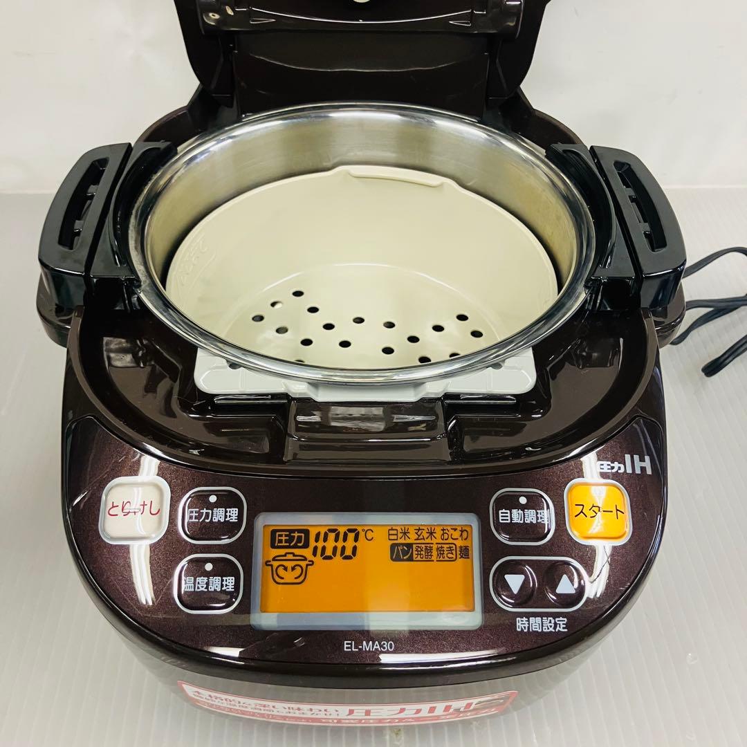 2r28 ZOJIRUSHI 圧力IHなべ EL-MA30 ブラウン 14年製
