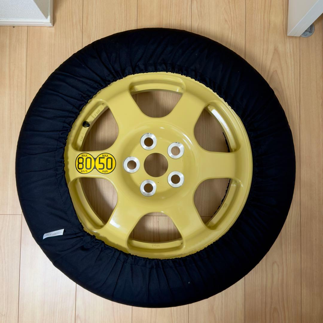 スペアタイヤ、165/80D17