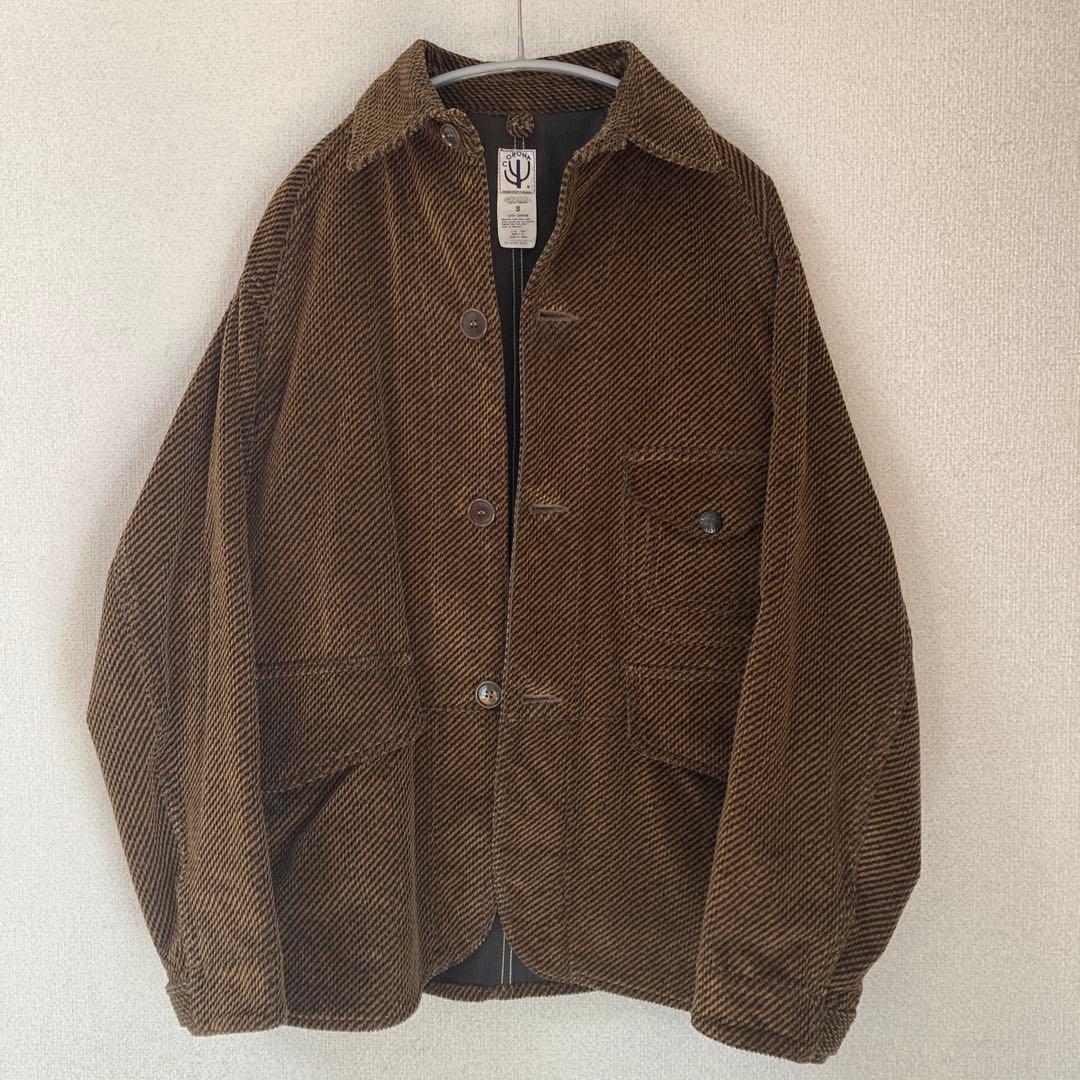 CORONA GAME JACKET LIGHT TWEEDUROY ブラウン