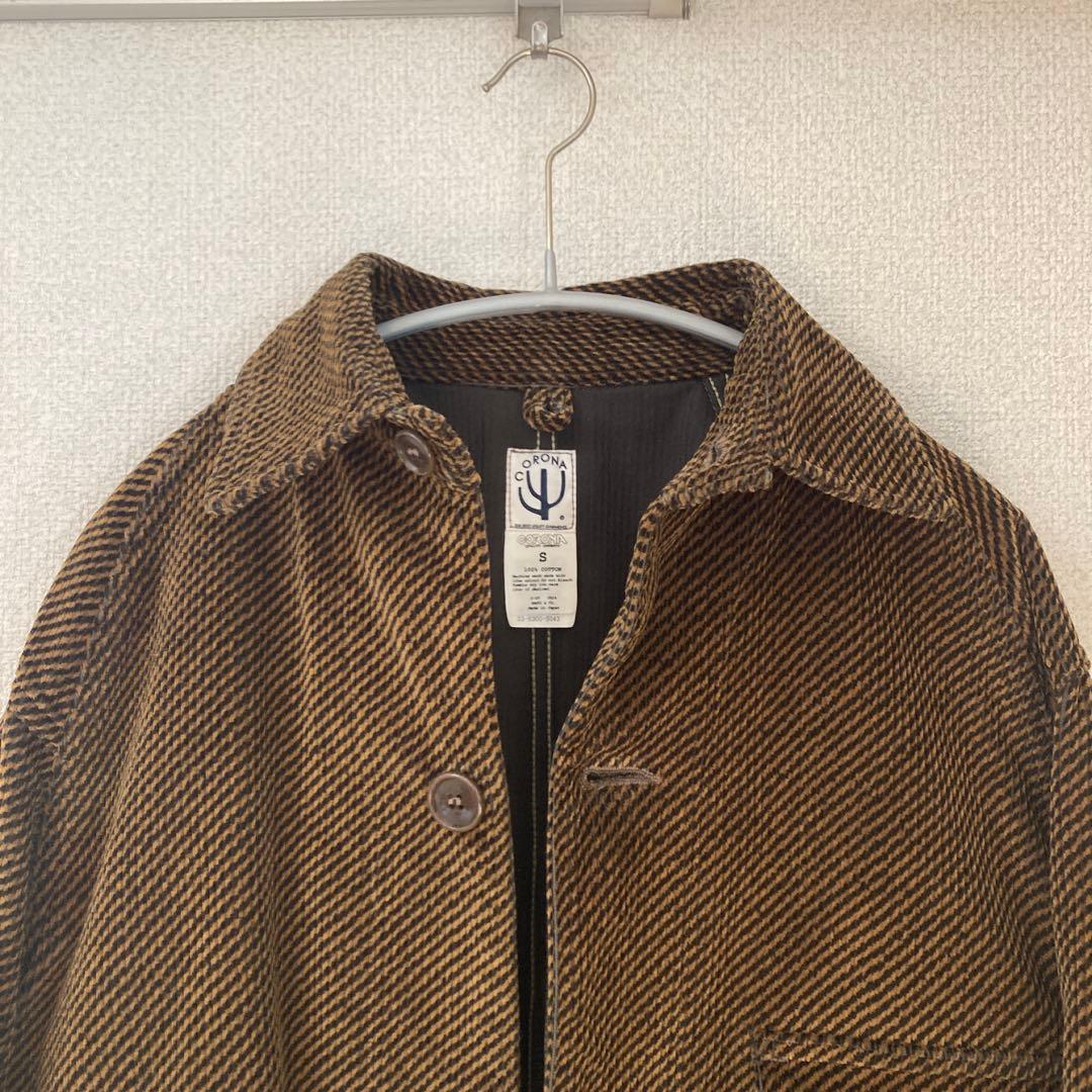 CORONA GAME JACKET LIGHT TWEEDUROY ブラウン