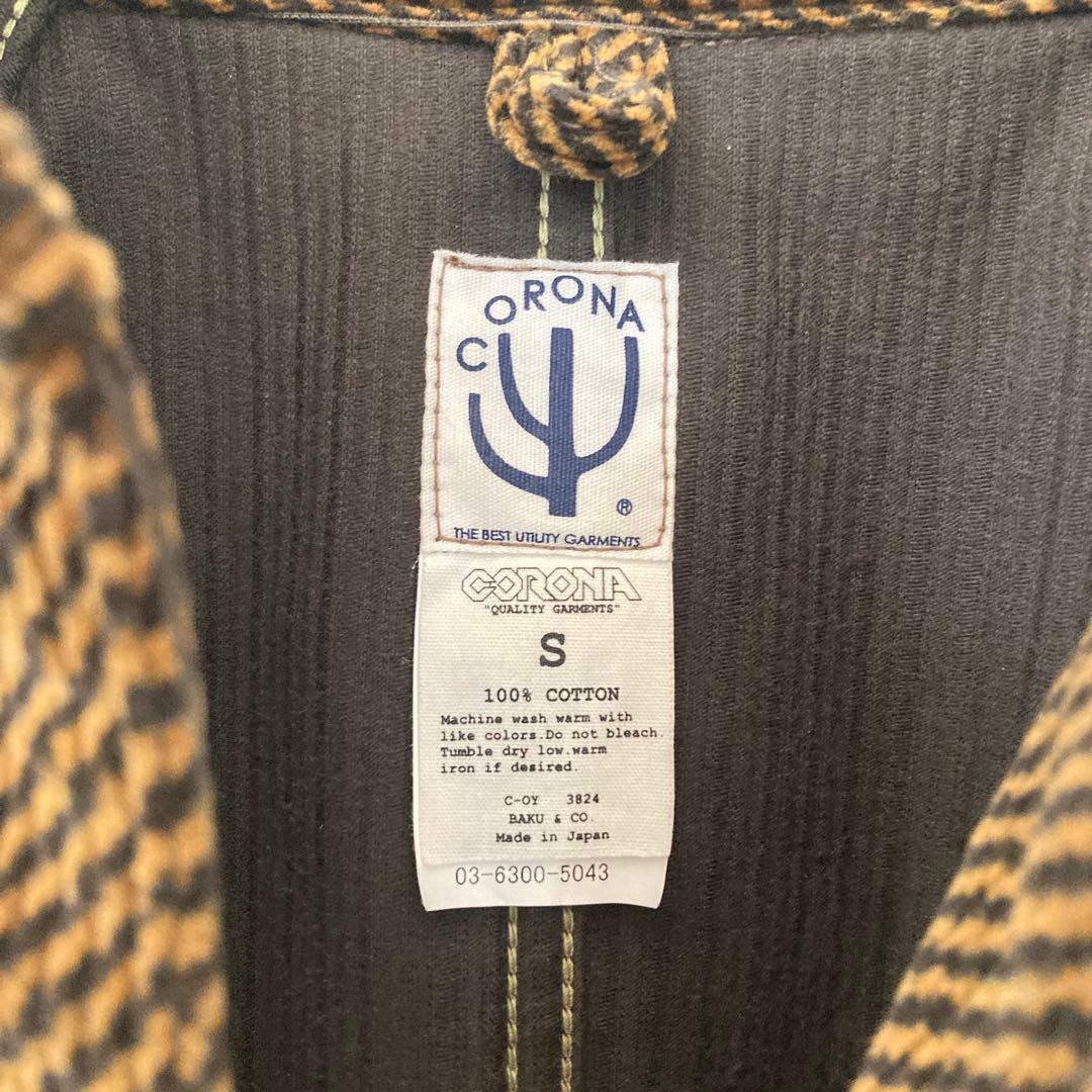 CORONA GAME JACKET LIGHT TWEEDUROY ブラウン