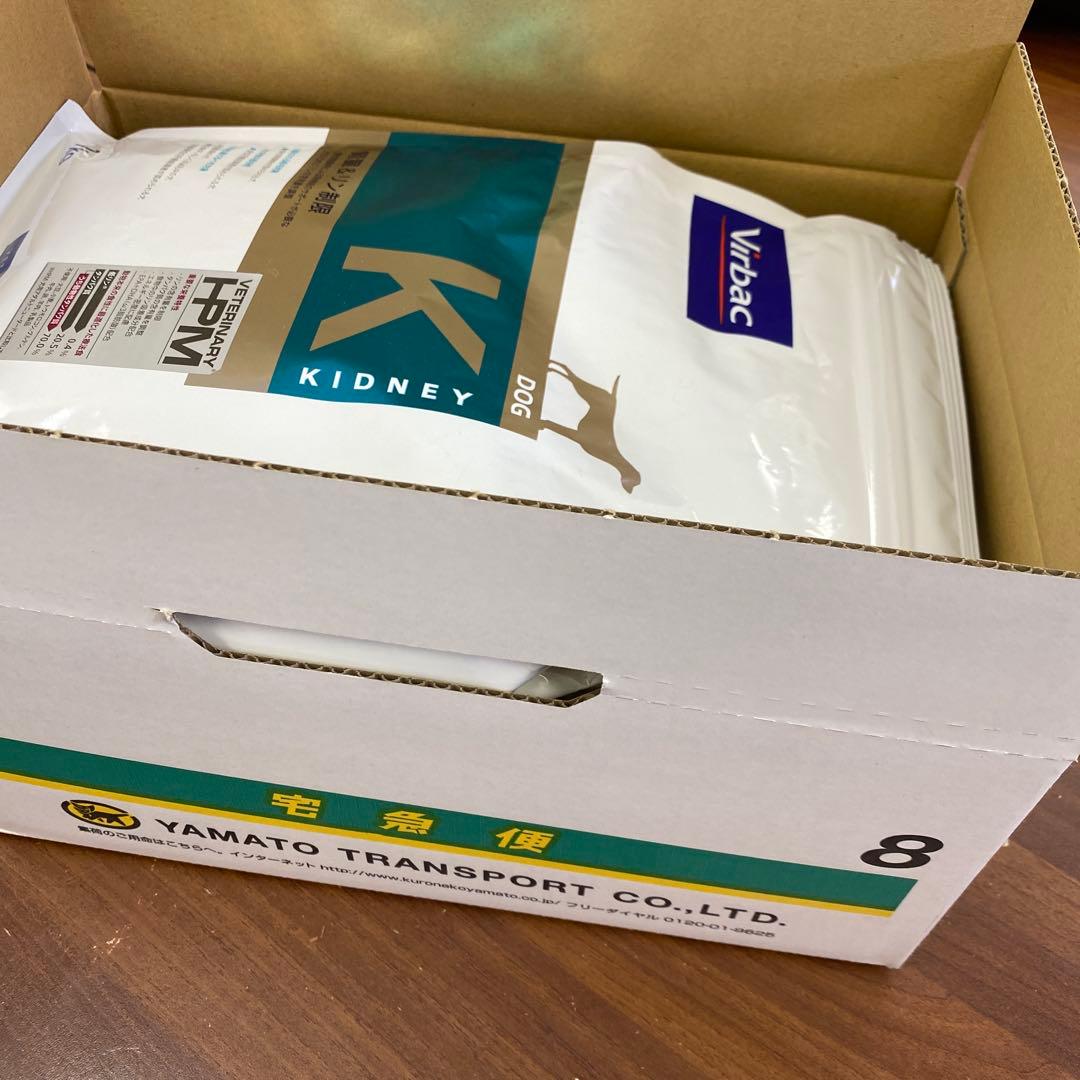 Virbac KIDNEY 犬用腎臓&リン制限療法食 1kg 3袋