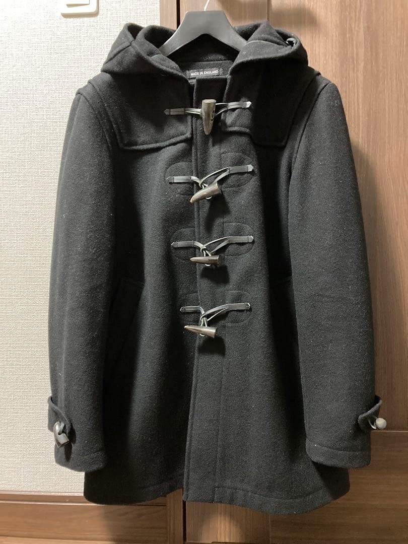 Gloverall グローバーオール ダッフルコート ブラック