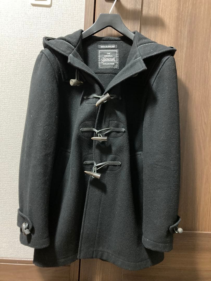 Gloverall グローバーオール ダッフルコート ブラック