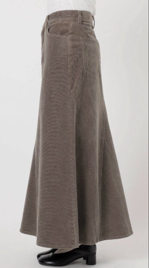 Spick and Span ストレッチコーデュロイスカート