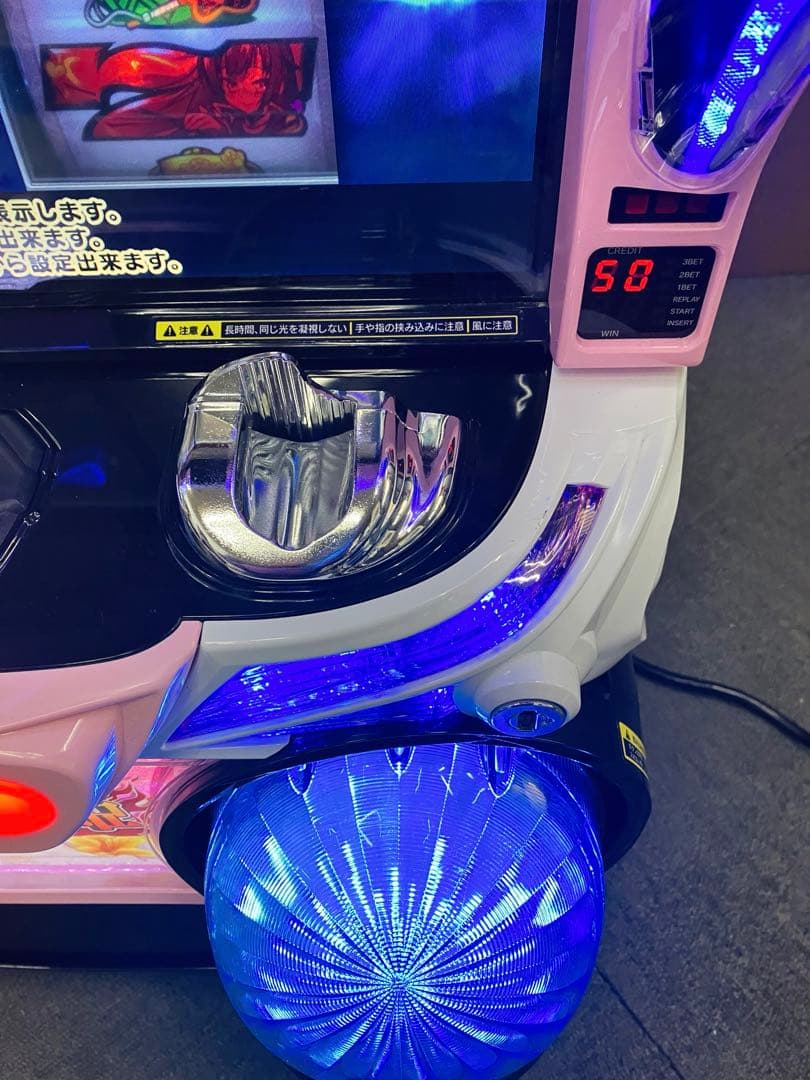 パチスロ実機 Ｓ戦国恋姫FC バイブスイッチ＆不要機付⭕️送料無料⭕️
