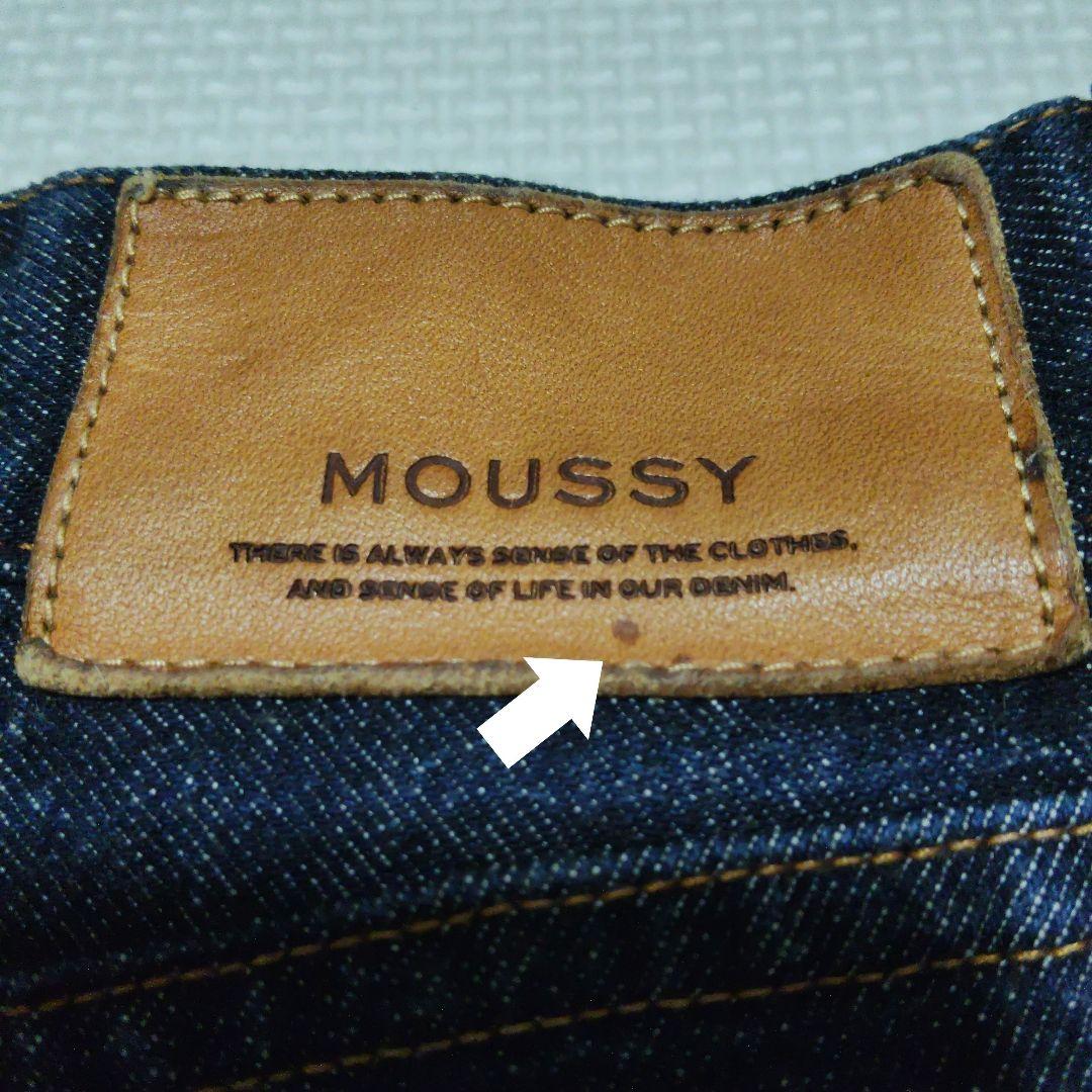 MOUSSY MVS SW FLARE size 27 濃紺 One Wash