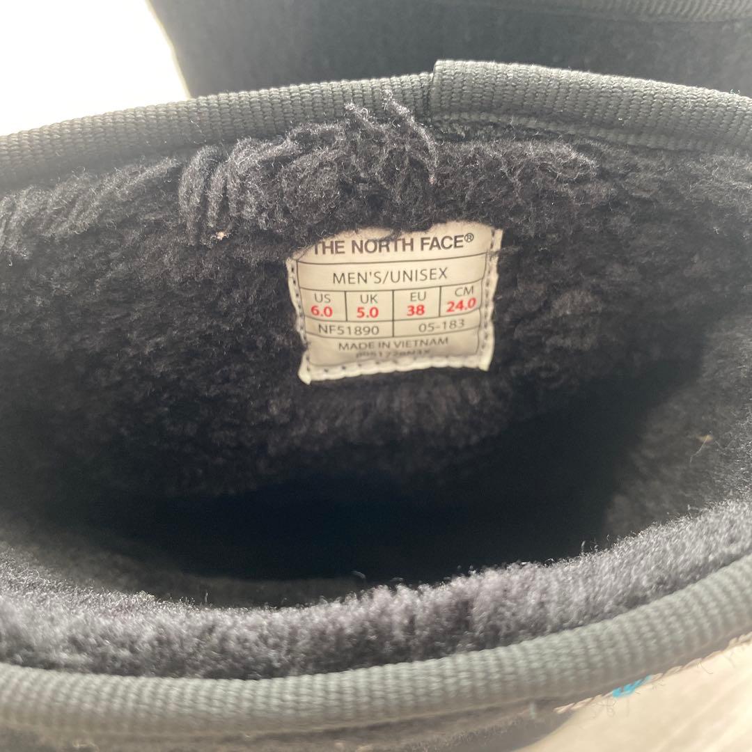 THE NORTH FACE ブラックムートンブーツ