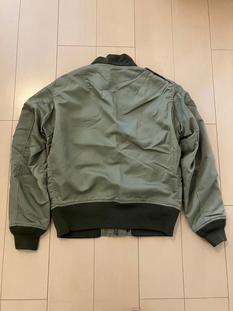 【美品】フライトジャケット　HOUSTON L-2 オリーブ