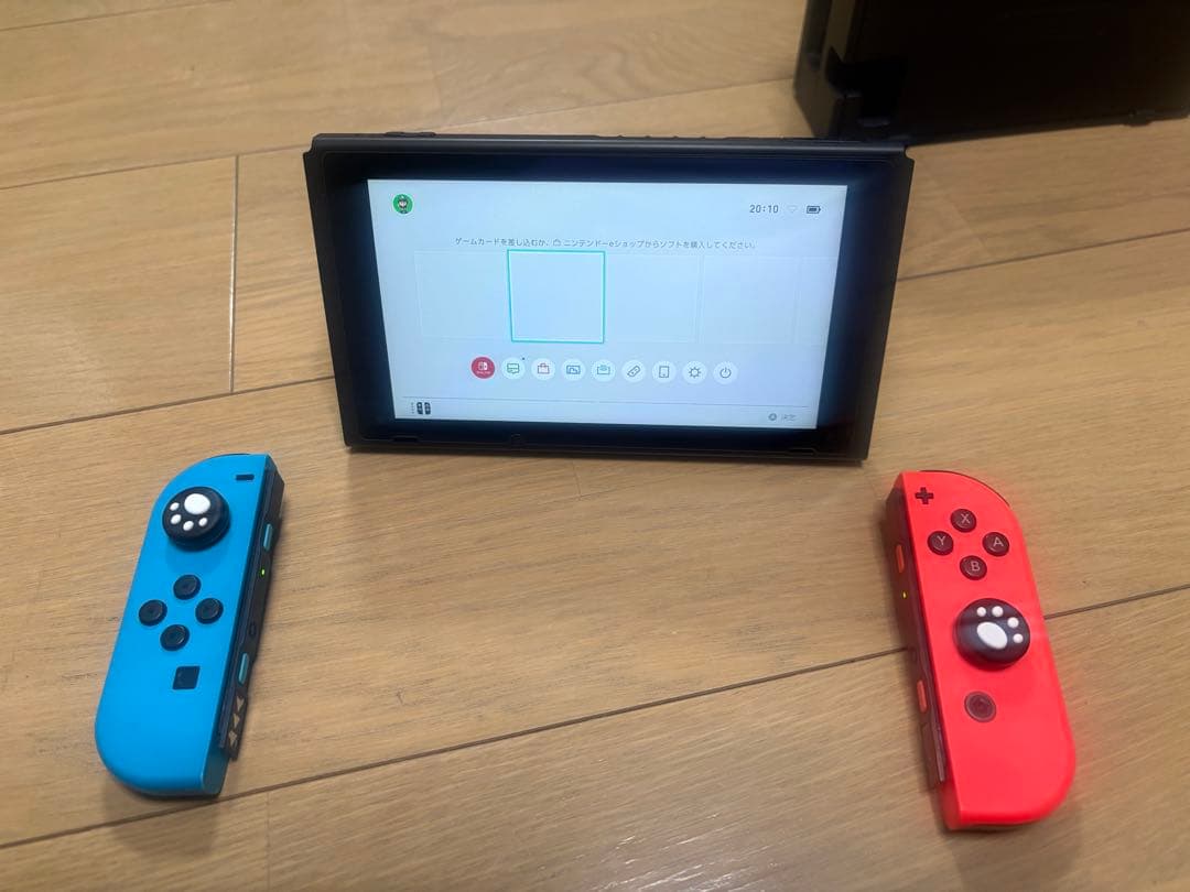 Nintendo Switch ネオンブルー/レッド（付属品完備）+モンハン+α