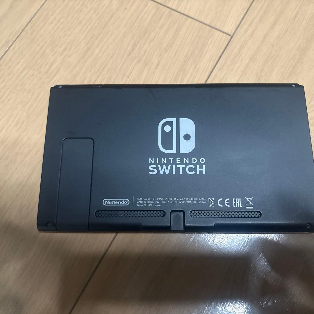 Nintendo Switch ネオンブルー/レッド（付属品完備）+モンハン+α