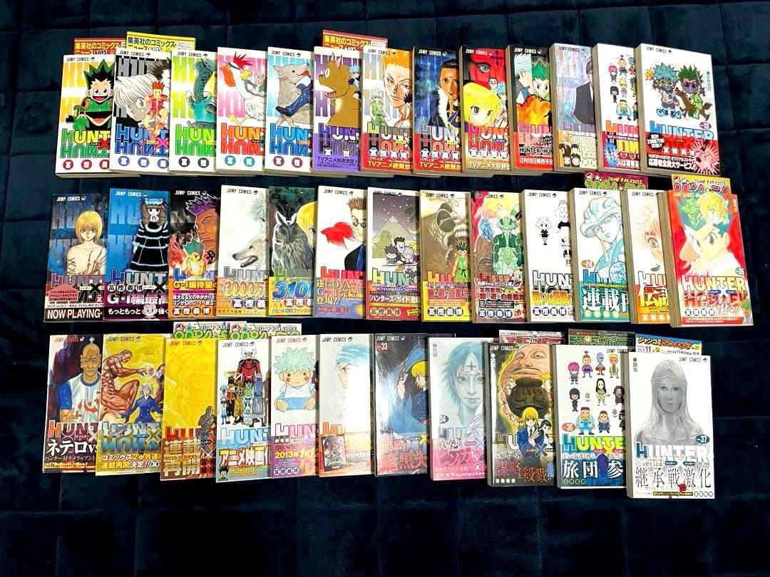 ハンターハンター1-37巻セット 全巻初版帯付き
