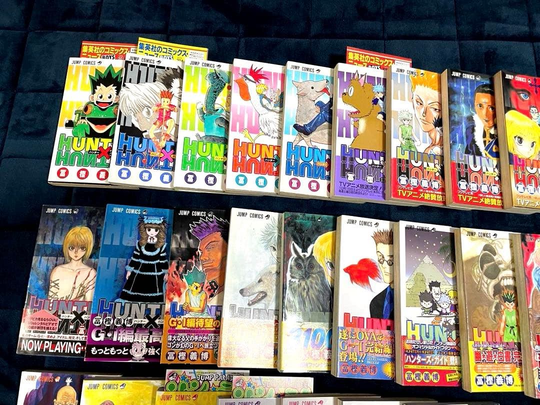 ハンターハンター1-37巻セット 全巻初版帯付き