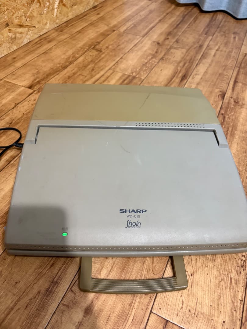 【書院】SHARP WD-C10 日本語ワードプロセッサ　レトロ　動作確認済み
