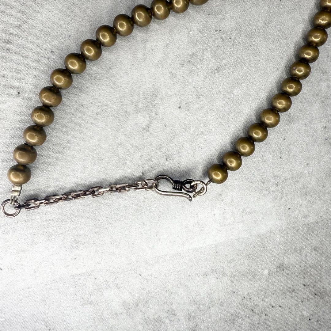 CALEE キャリー BEADS STAR NECKLACE 真鍮製