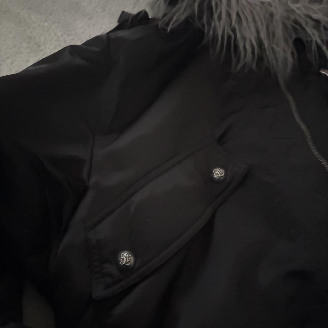 n*様 CROPPED 2WAY FUR HOOD MA-1