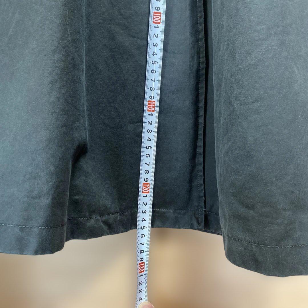 ZARA ワックスフィニッシュコーデュロイカラートレンチコート　L
