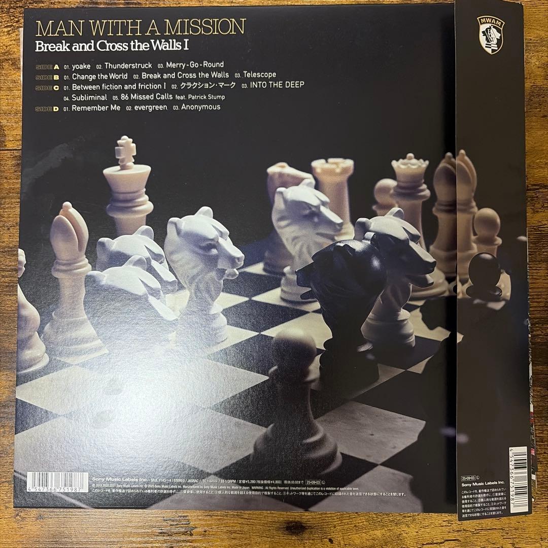 MAN WITH A MISSIONレコード