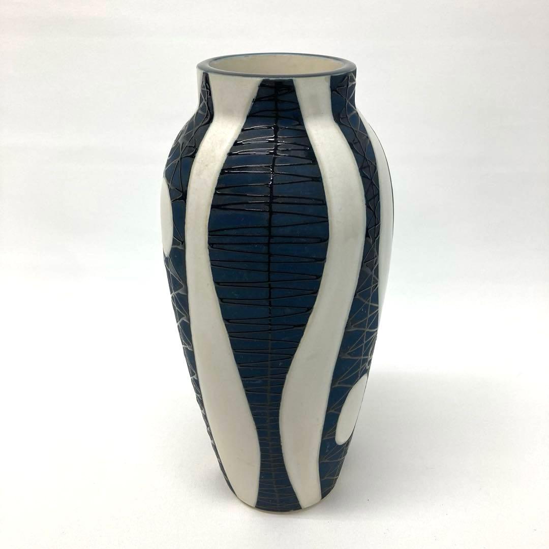 『陶泉作』 花器 Vintage vase Written by \"Tosen\"