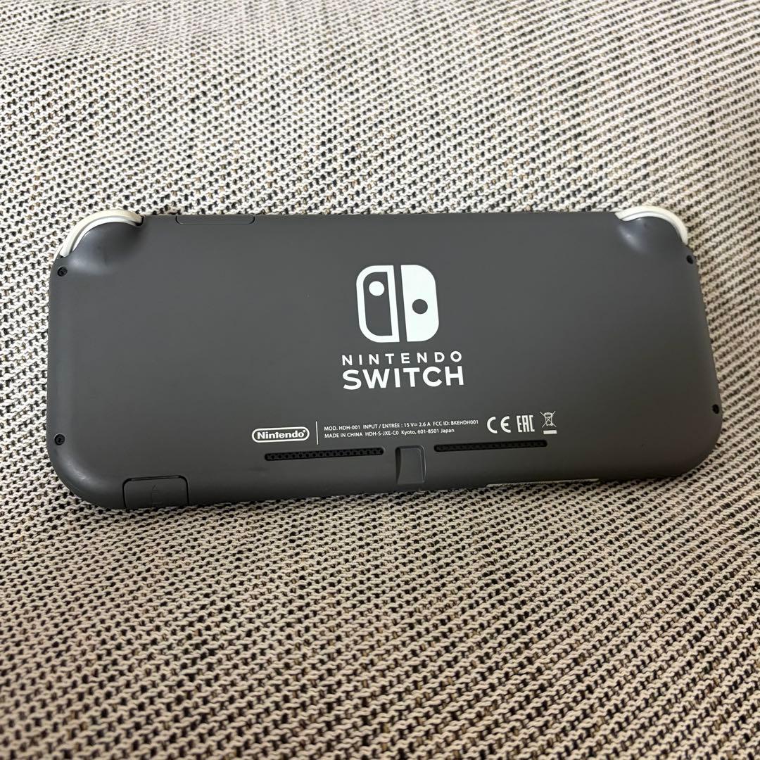 【doorzo様】Nintendo Switch Lite グレー 充電器付き