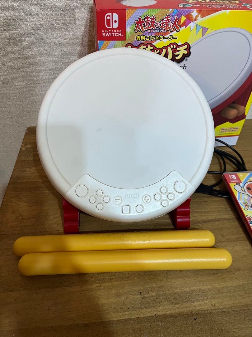 太鼓の達人 for Nintendo Switch セット　太鼓とソフトのセット
