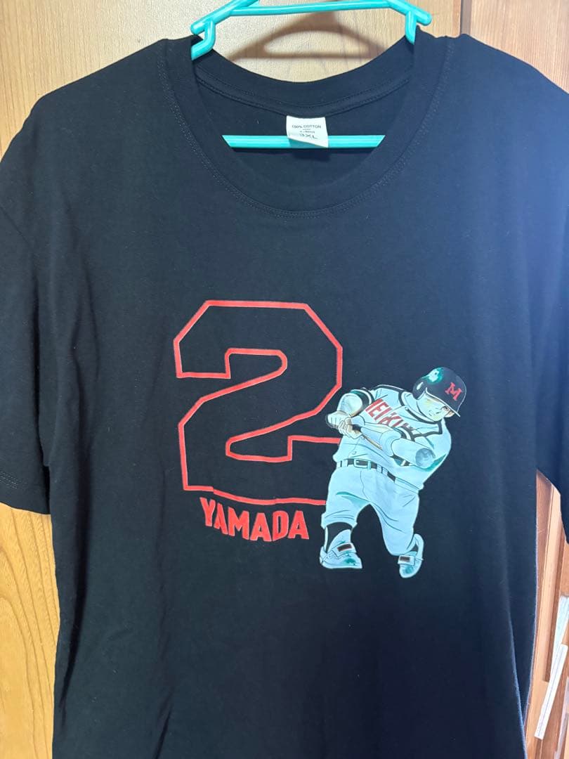 だ*ー様 ドカベン 明訓高校 キャップ Tシャツ 山田太郎 殿馬一人 岩鬼正美