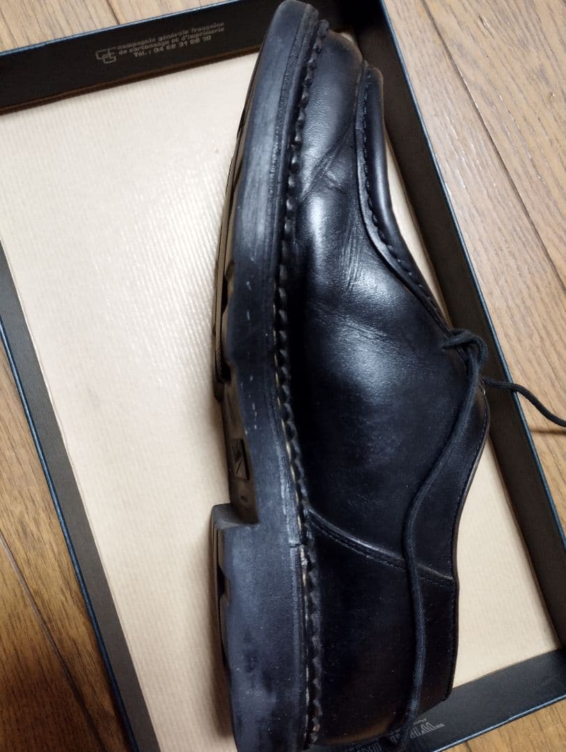 ■Paraboot■ パラブーツ　ミカエル　黒　箱付き