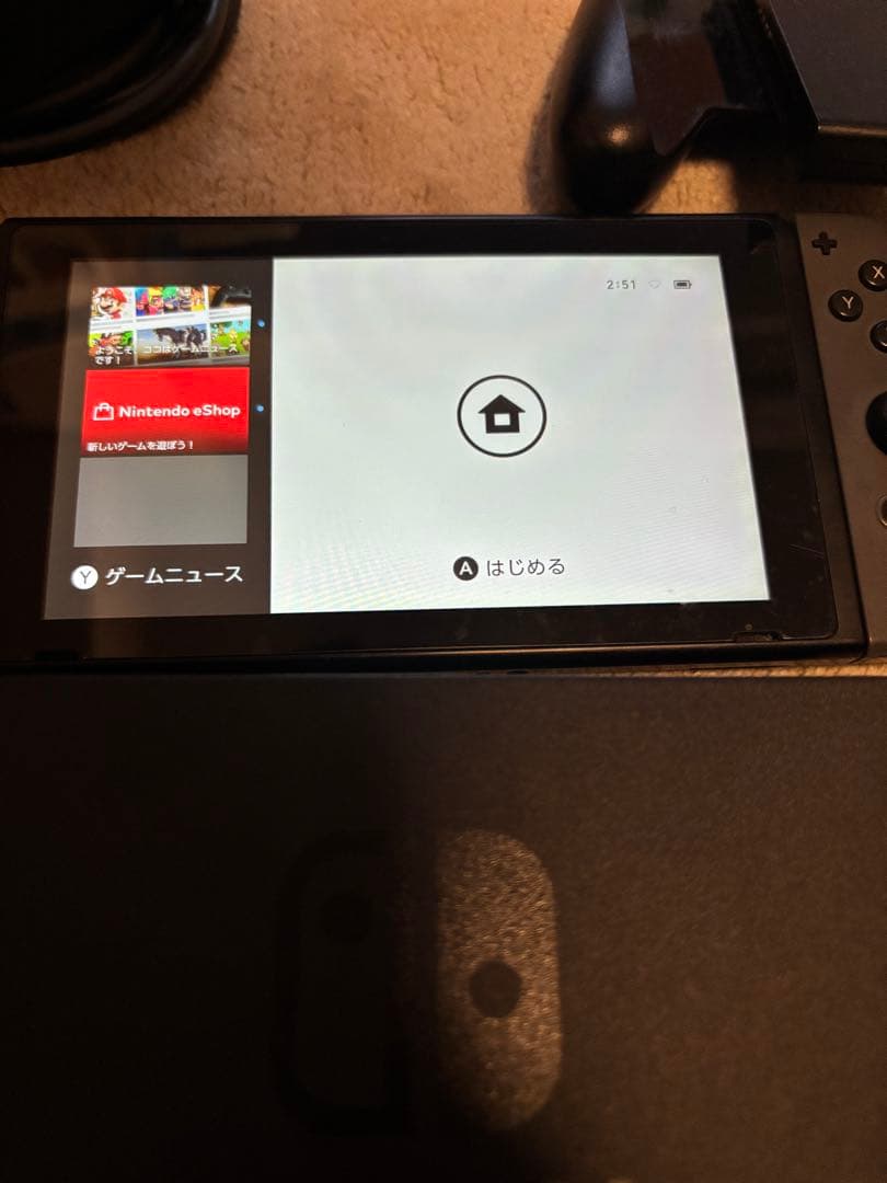 【動作確認済】Nintendo Switch 本体セット（グレー）