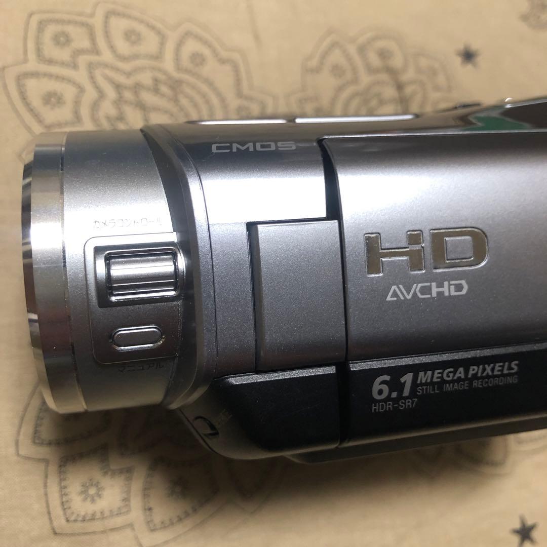 完品 SONY HDR-SR7 ナイトショット機能搭載 ビデオカメラ 美品