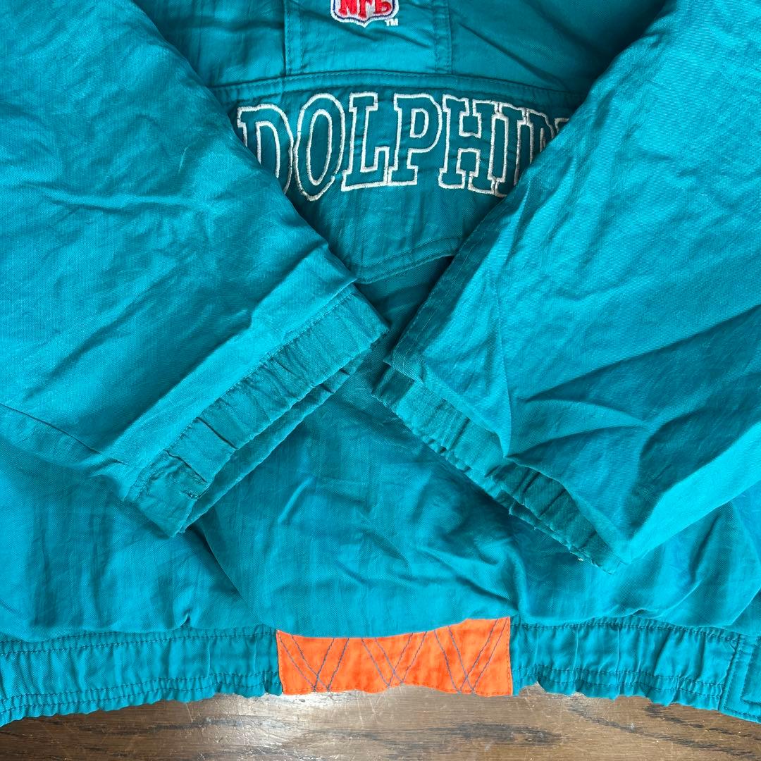 90s STARTER スターター × DOLPHINS アノラックパーカー