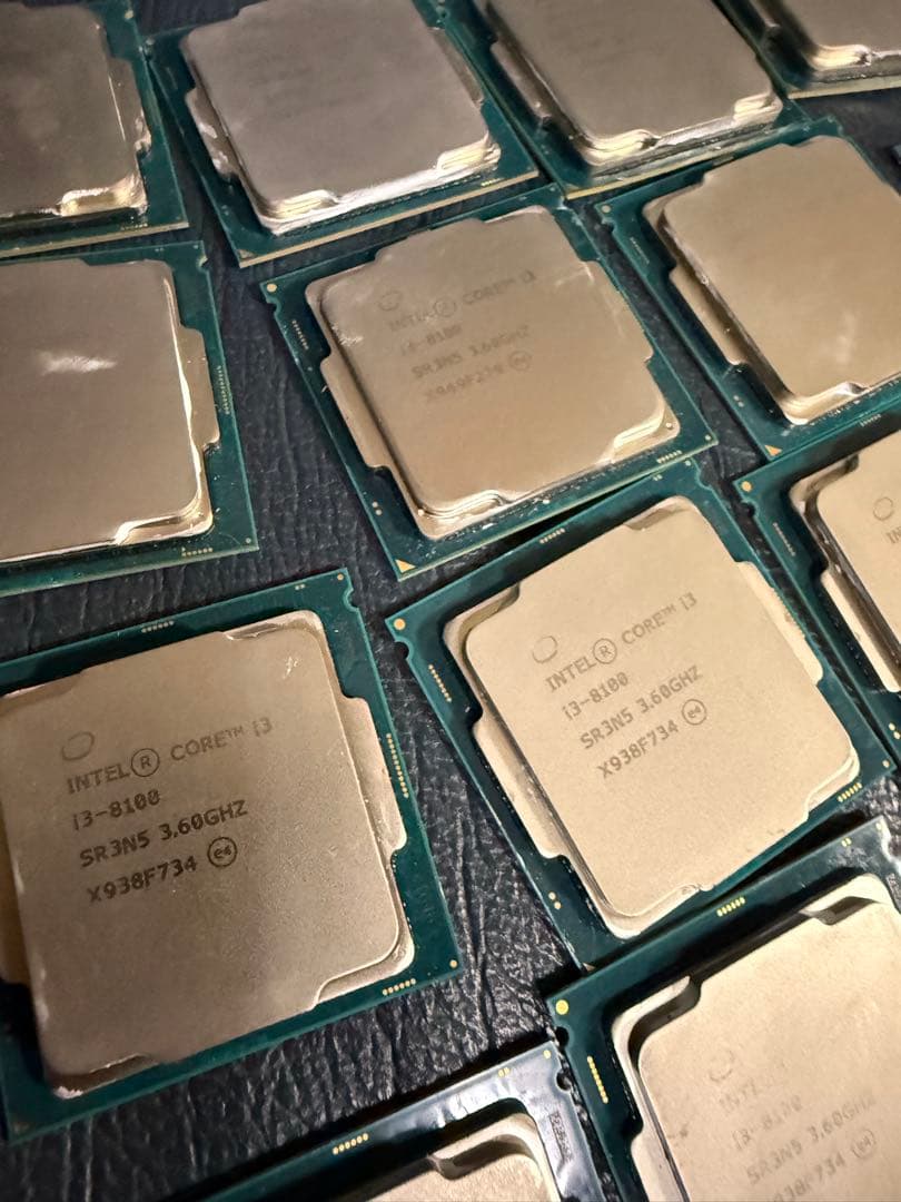 Intel Core i3-8100 3.60GHz 34枚セット
