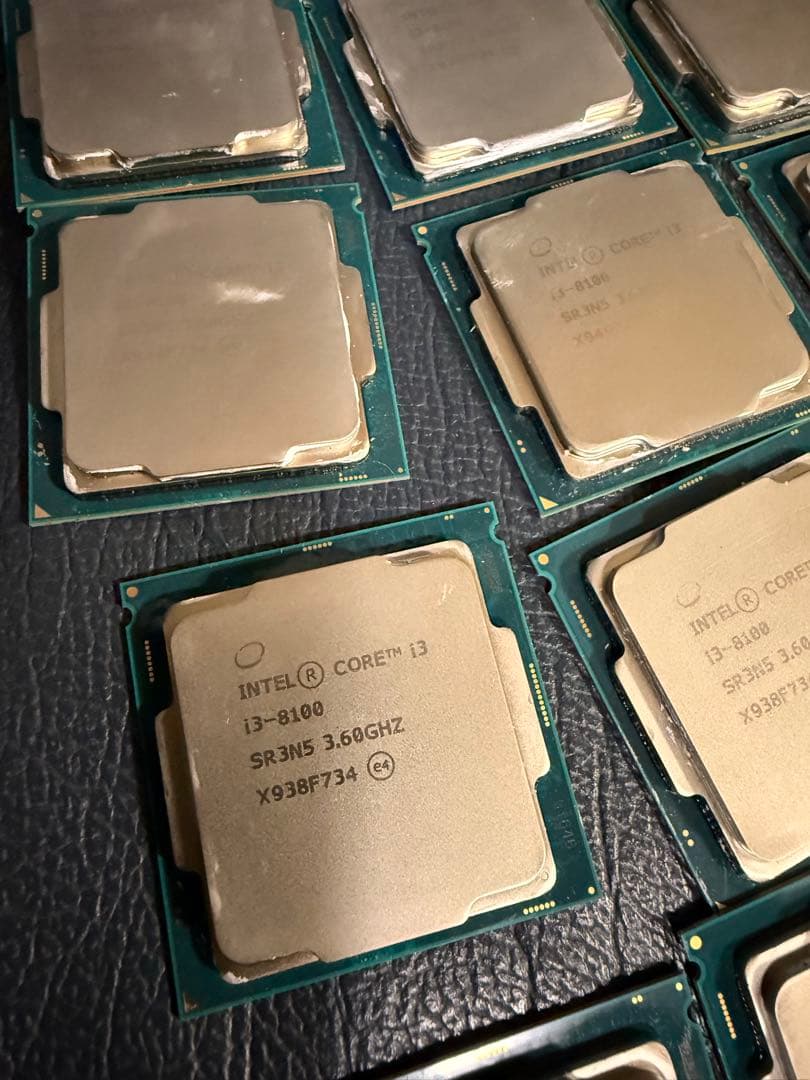 Intel Core i3-8100 3.60GHz 34枚セット