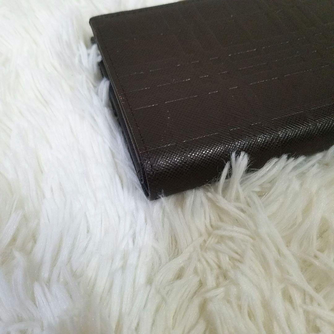 【極美品】BURBERRY 三つ折り財布 がま口 ノバチェック レザー ブラウン