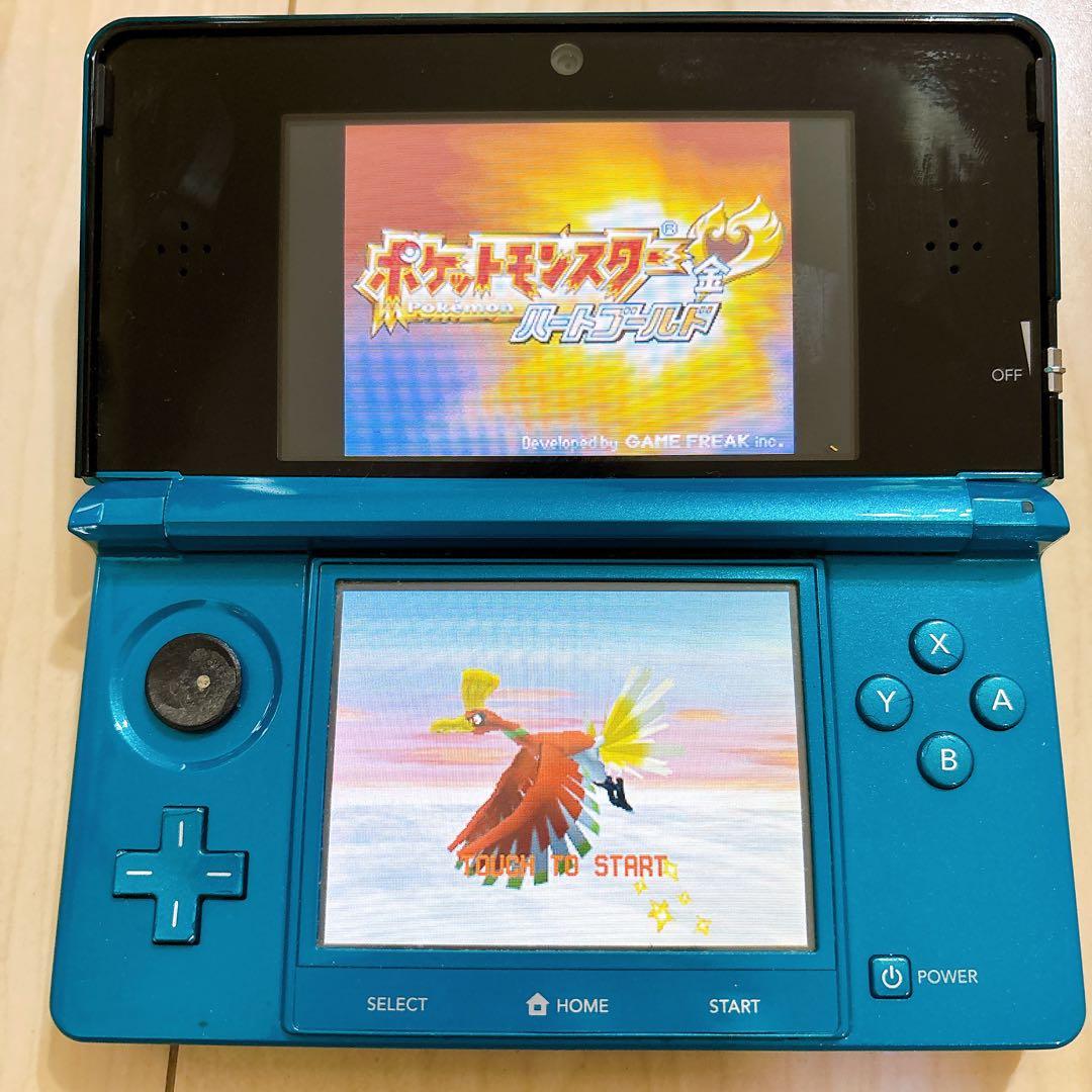 箱付き Nintendo 3DS ポケットモンスター ハートゴールド ソフト