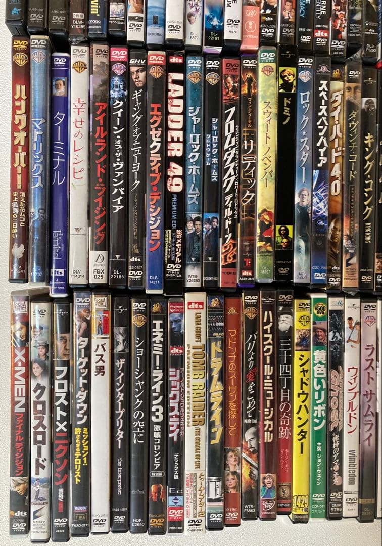 洋画DVDコレクション117本まとめ売り