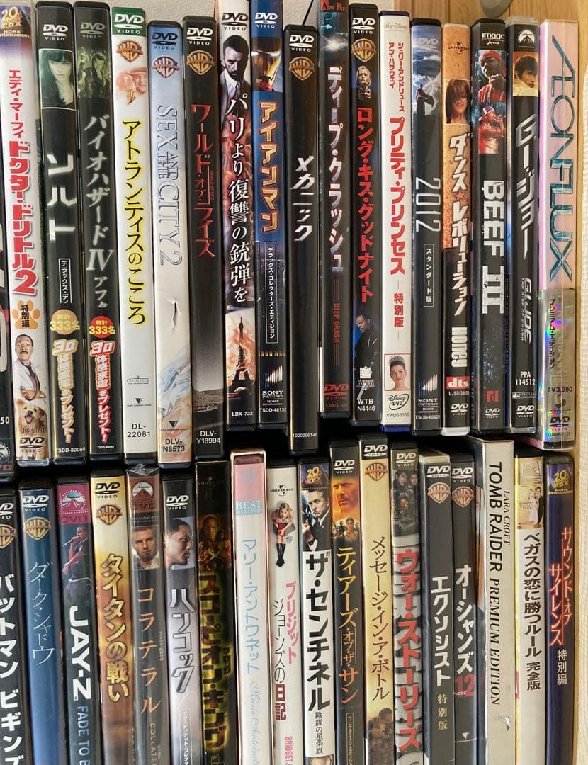洋画DVDコレクション117本まとめ売り