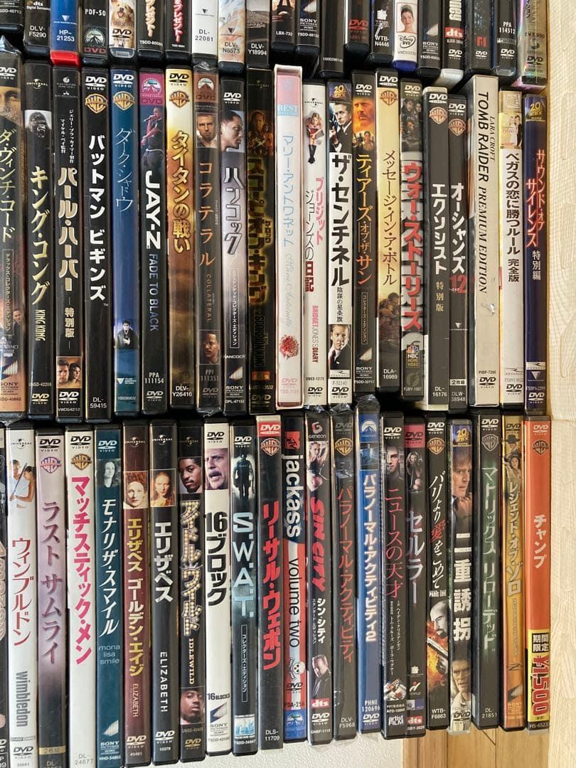 洋画DVDコレクション117本まとめ売り