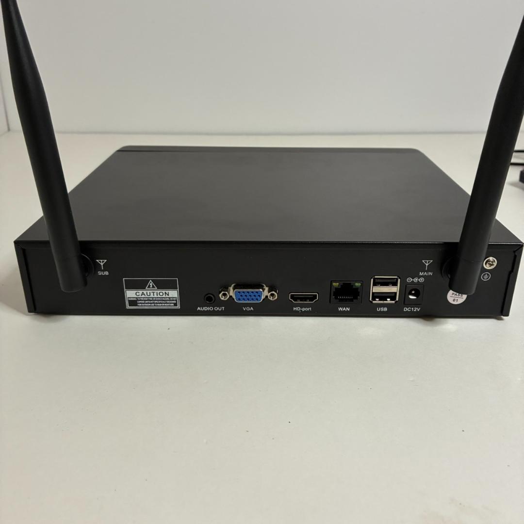 8CH Wireless NVR XM-6108BW ワイヤレス防犯レコーダー