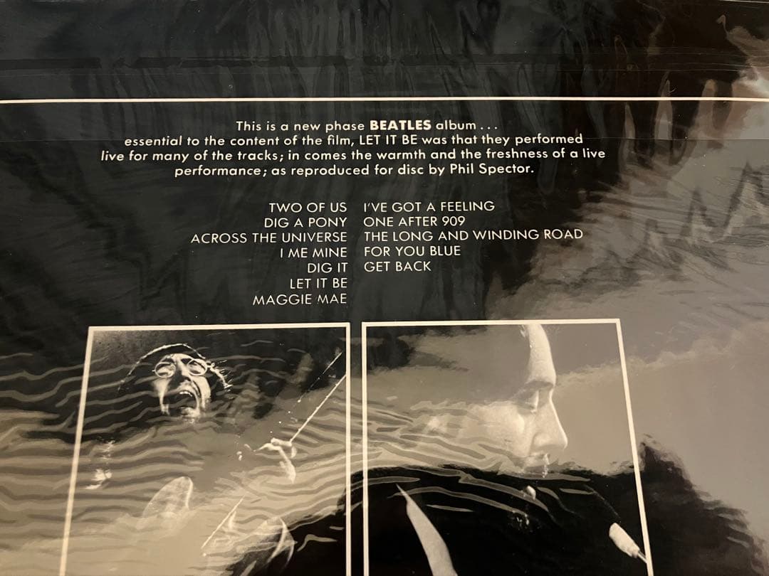 【新品未開封】LET IT BE ビートルズ LP レコード　UK オリジナル