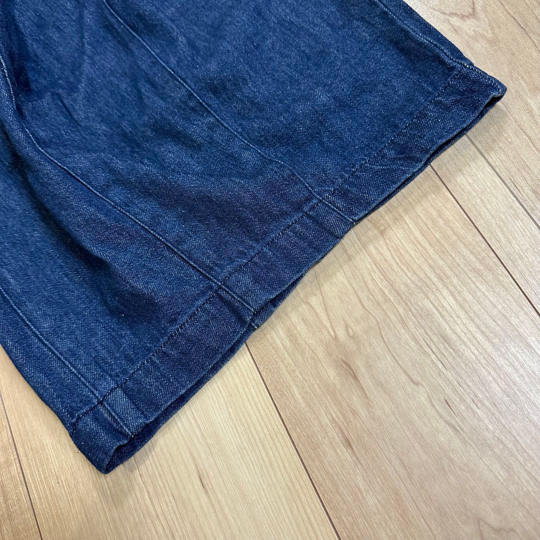 美品　定価3.1万円　ネストローブ（nest Robe）デニムバレルパンツ